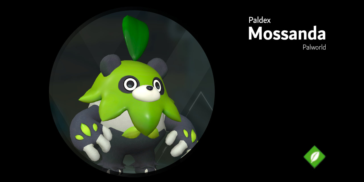 Mossanda 033 – Palworld Active Skills, Location, Breeding Pairs, & Drops