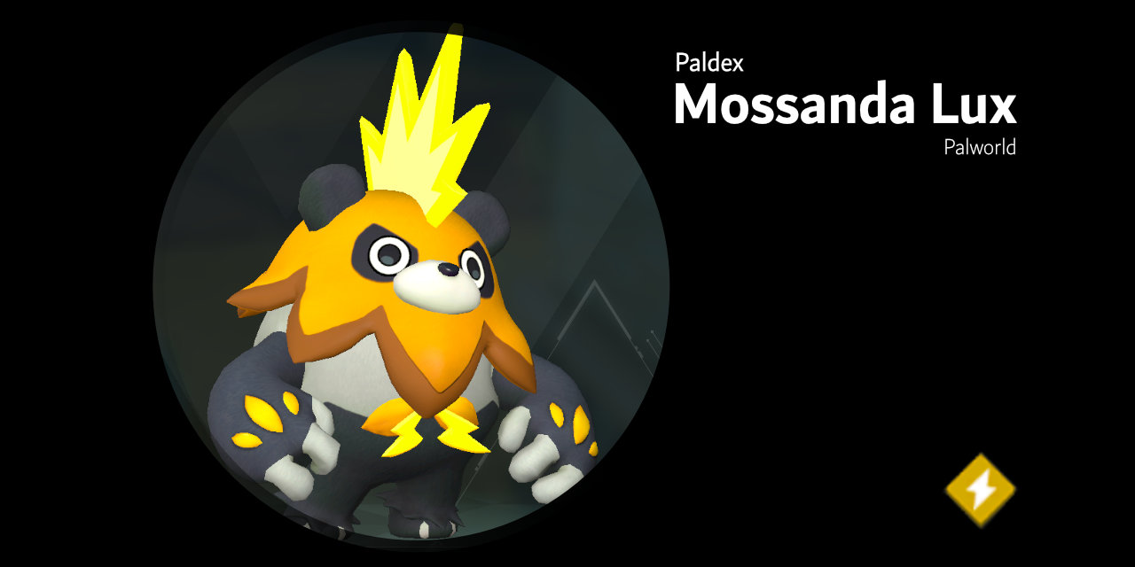 Mossanda Lux 033B – Palworld Active Skills, Location, Breeding Pairs, & Drops