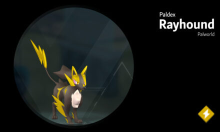 Rayhound 060 – Palworld Active Skills, Location, Breeding Pairs, & Drops