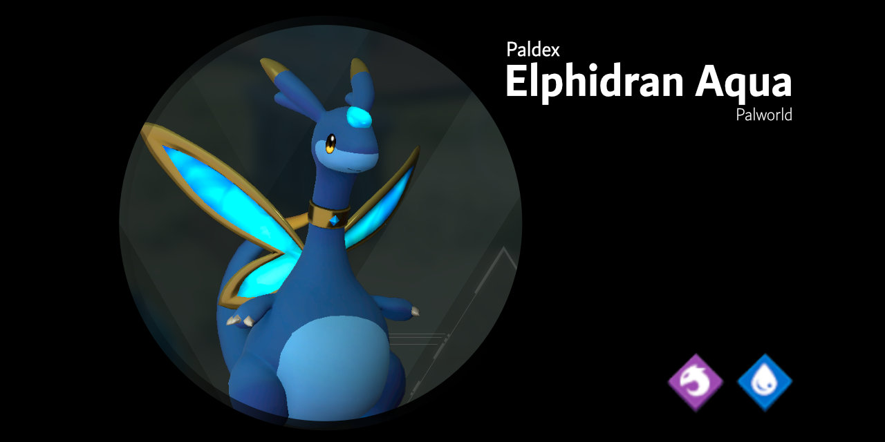 Elphidran Aqua 080B – Palworld Active Skills, Location, Breeding Pairs, & Drops