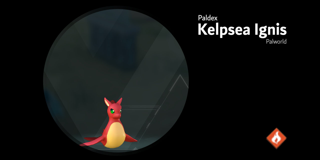 Kelpsea  Ingis 081B – Palworld Active Skills, Location, Breeding Pairs, & Drops