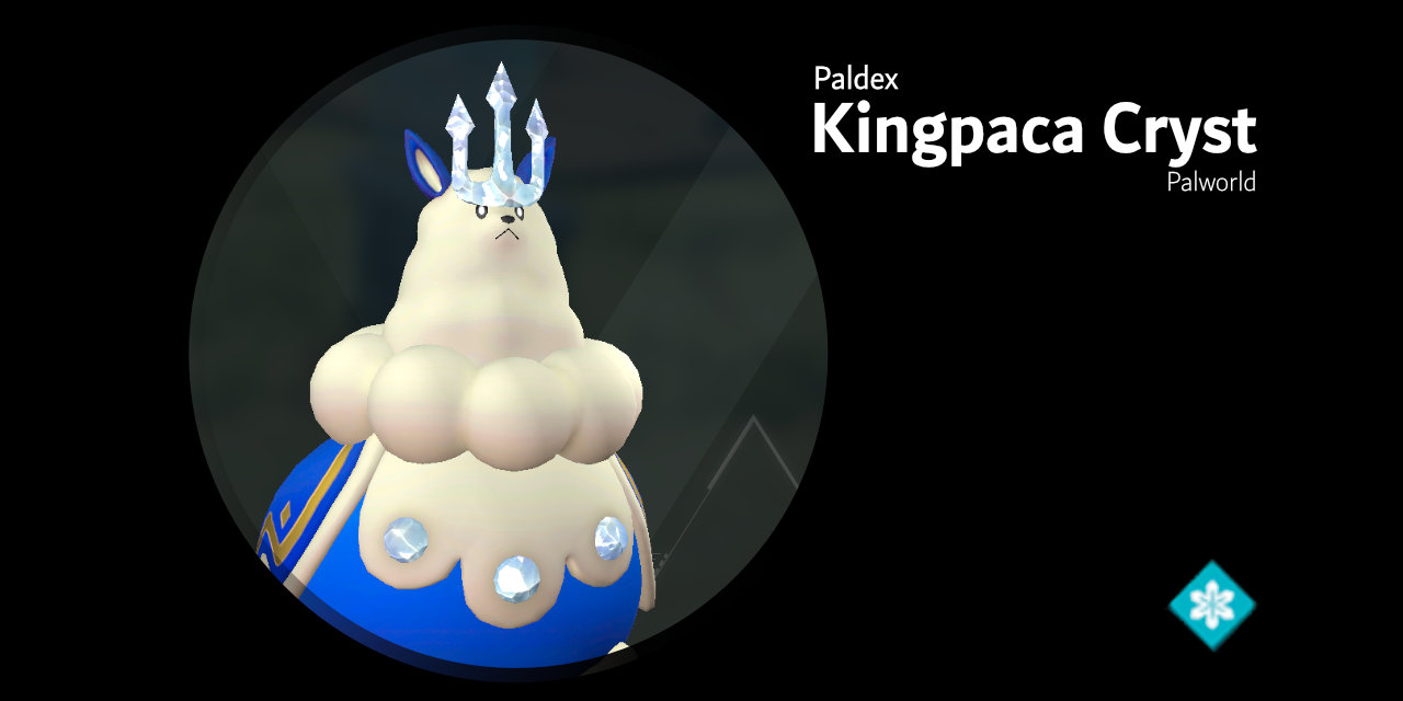 Kingpaca Cryst 089B – Palworld Active Skills, Location, Breeding Pairs, & Drops