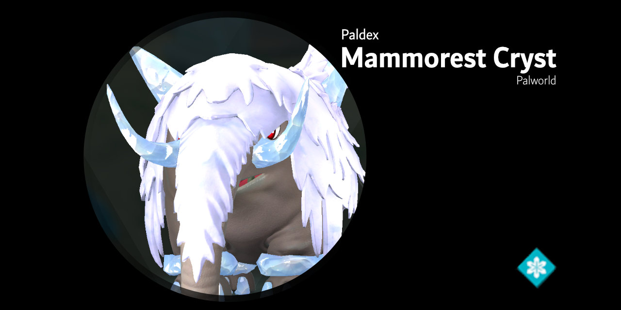 Mammorest Cryst 090B – Palworld Active Skills, Location, Breeding Pairs, & Drops