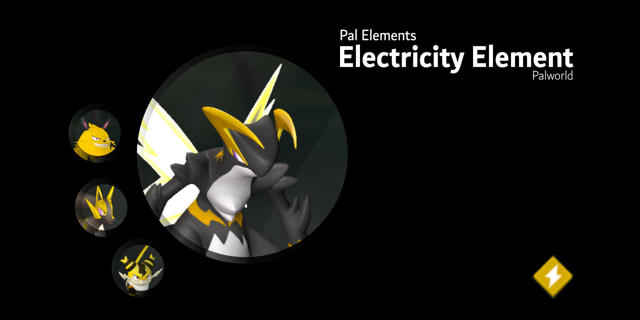 ELECTRICITY ELEMENT : Partner skills, Works Skills, & Drops