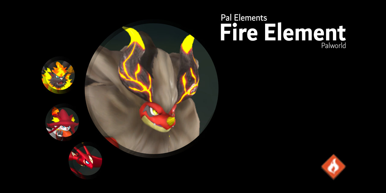 FIRE ELEMENT : Partner skills, Works Skills, & Drops