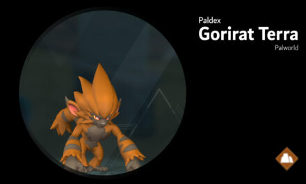 Gorrirat Terra 049B – Palworld Active Skills, Location, Breeding Pairs, & Drops